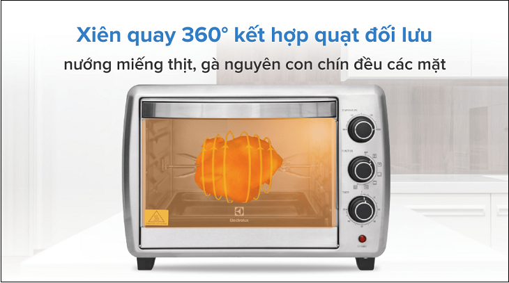 Lò nướng Electrolux EOT30MXC 30 lít 