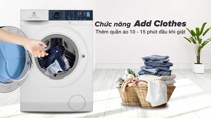 Thêm đồ giặt Add Clothes