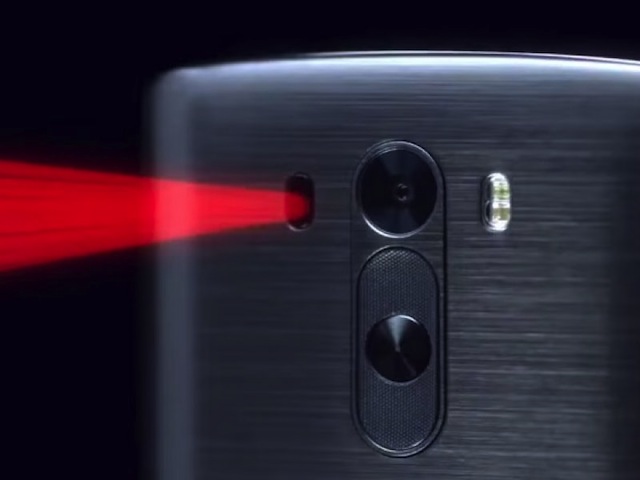 Tính năng lấy nét Laser