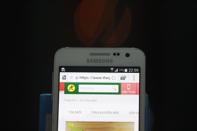 Ảnh cận cảnh Galaxy A3