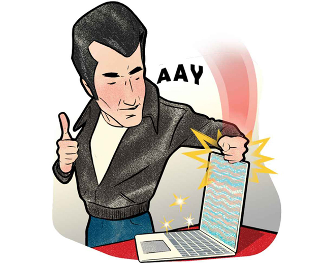 Đập vào máy tính có thể giúp chúng làm việc tốt trở lại?