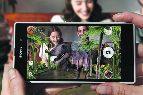 Hiệu ứng AR Effect trên điện thoại Sony