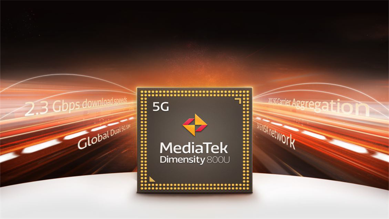 Dimensity 800U sở hữu nhiều cải tiến vể 5G và tốc độ dù là chip tầm trung