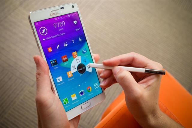 Galaxy Note 4 và bút Stylus