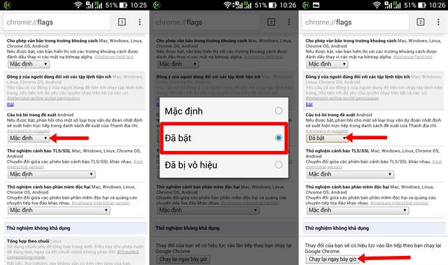 Bật tính năng 'Answers in Suggest'