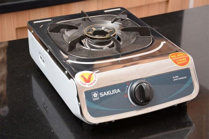 Chọn bếp gas phù hợp với gia đình > Bếp gas đơn Sakura SA-350S