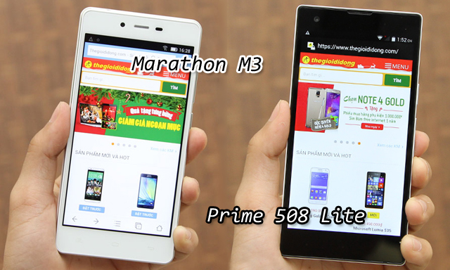 Marathon M3 và Prime 508 Lite