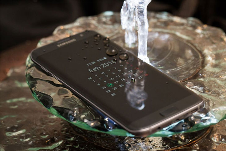 What is the IP standard on a waterproof smartphone?