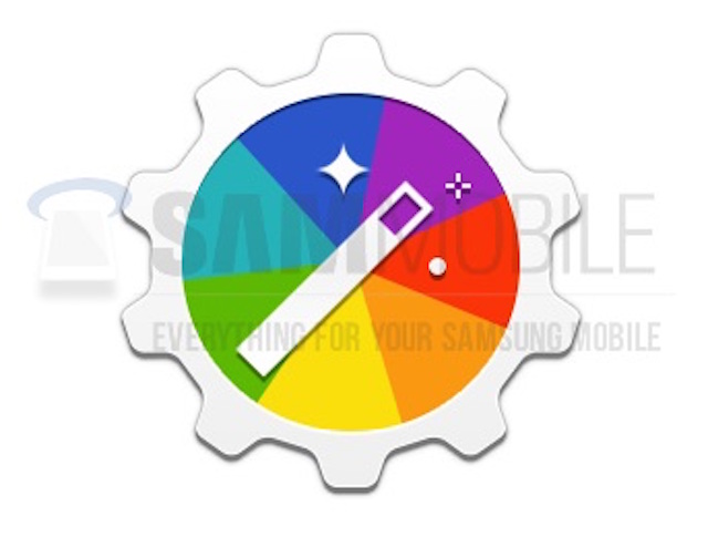 Biểu tượng hỗ trợ tính năng thay đổi Theme mới