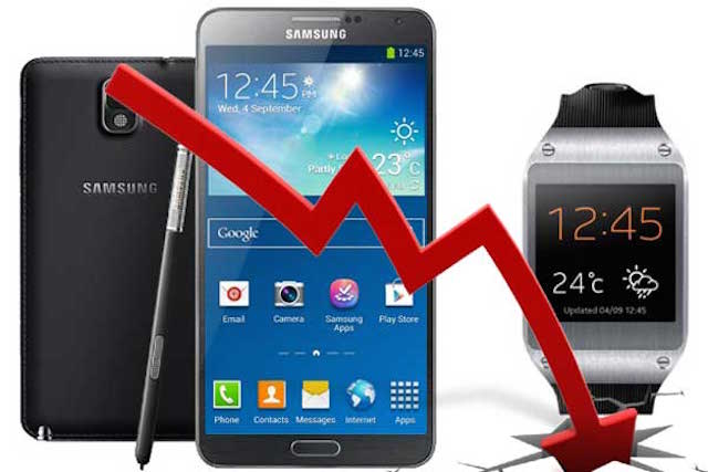 Samsung lại sụt giảm lợi nhuận