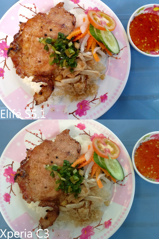 Xperia C3 và Elife S5.1