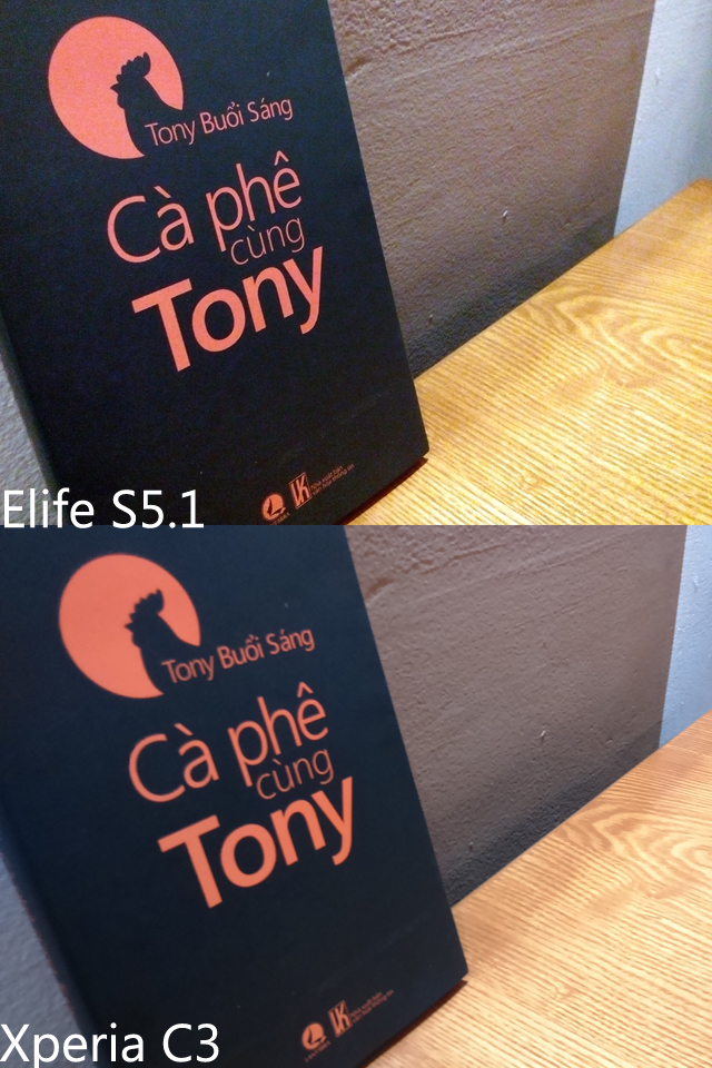 Xperia C3 và Elife S5.1