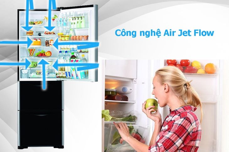 Công nghệ làm lạnh Air Jet Flow