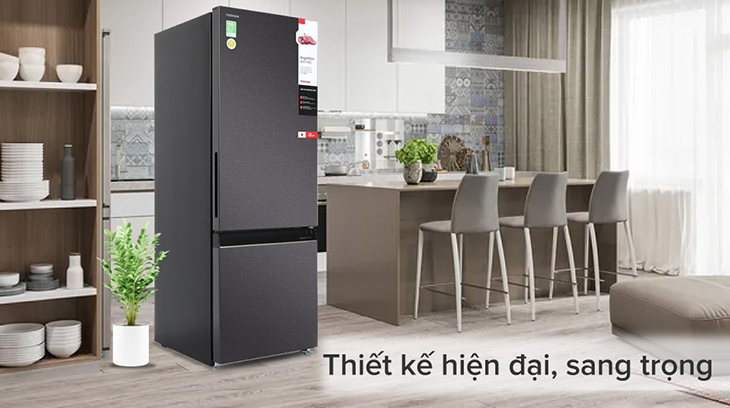 Tủ lạnh Toshiba Inverter 325 lít GR-RB410WE-PMV(37)-SG có mức giá 12.7 triệu đồng