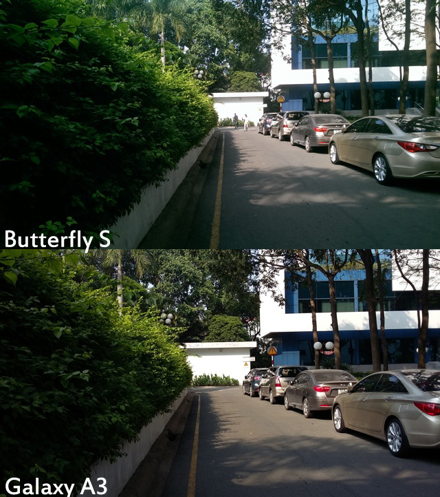 HTC Butterfly S và Samsung Galaxy A3