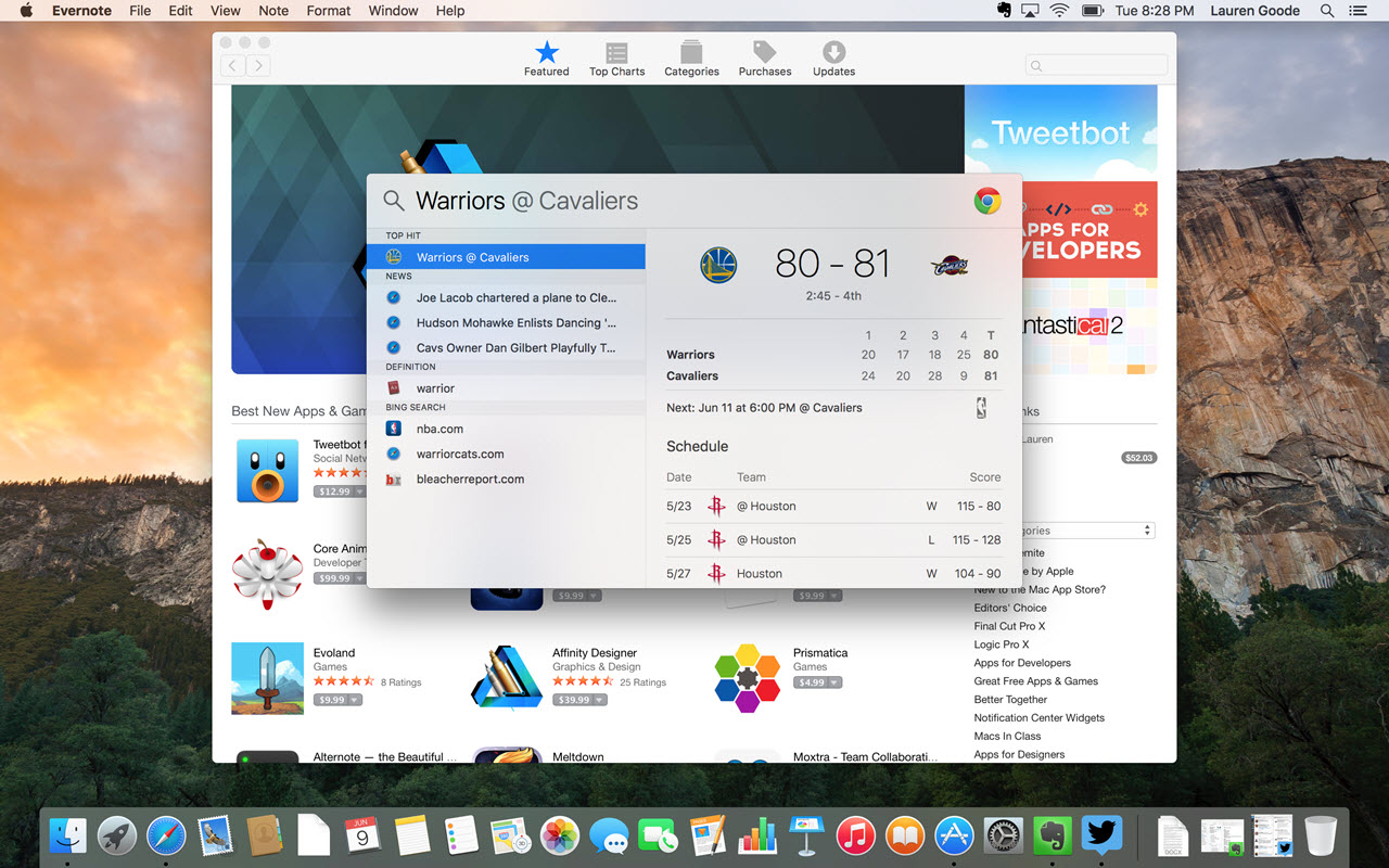 Mac os x el capitan download free