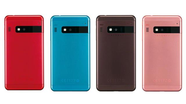 Smartphone nhiều màu sắc