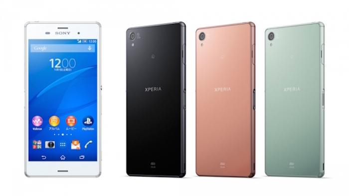 Xuất hiện hình ảnh rò rỉ Sony Xperia Z3 phiên bản màu tím cho ngày Valentine > Bốn màu hiện tại của Xpreia Z3