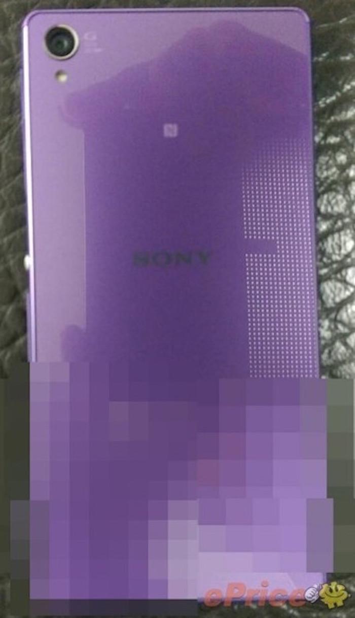 Xuất hiện hình ảnh rò rỉ Sony Xperia Z3 phiên bản màu tím cho ngày Valentine > Xperia Z3