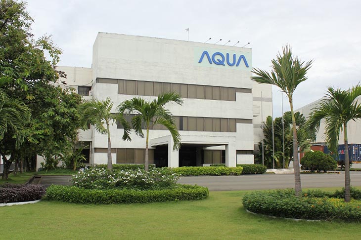Trụ sở thương hiệu Aqua tại Việt Nam
