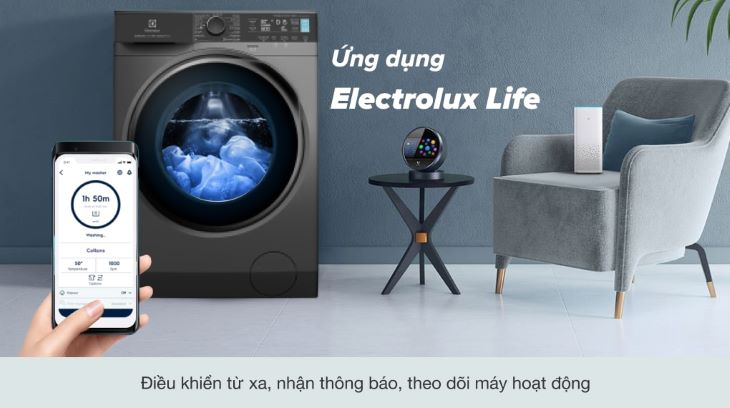 Điều khiển máy giặt từ xa Electrolux Life