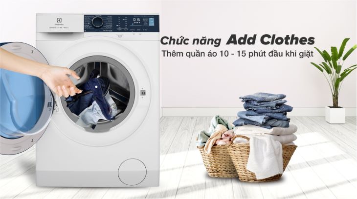 Thêm đồ giặt Add Clothes