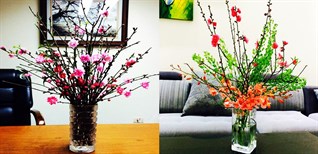 7 bước cắm hoa tươi lâu hết 3 ngày Tết vẫn chưa tàn