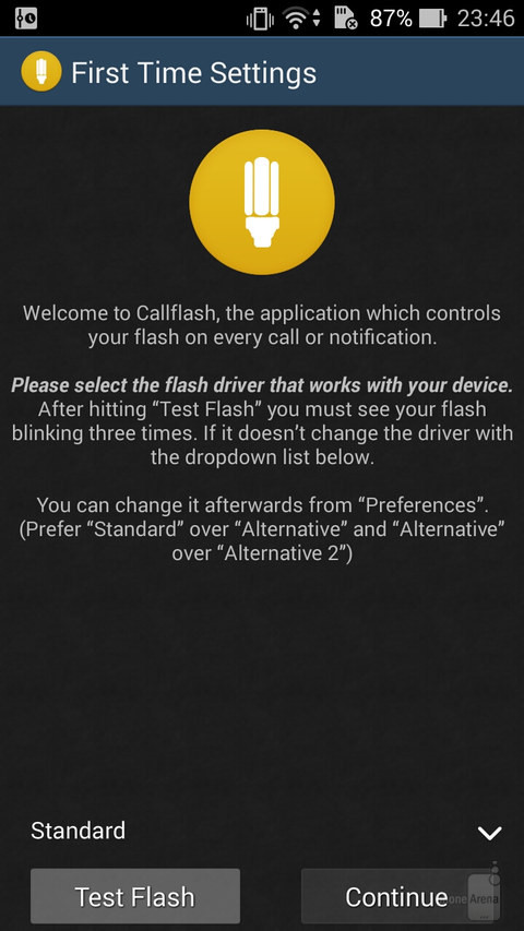 Call Flash: Alert on Call-SMS