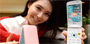 Điện thoại nắp gập LG Ice Cream Smart ra mắt