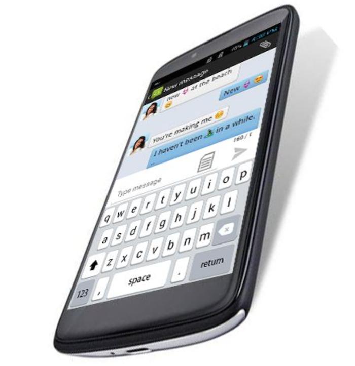 Giao diện tuyệt đẹp cho Android với phong cách iOS > Classic Keyboard