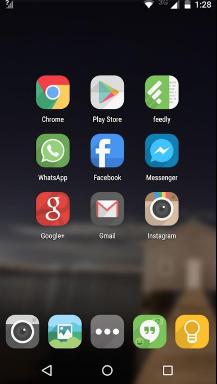 Giao diện tuyệt đẹp cho Android với phong cách iOS