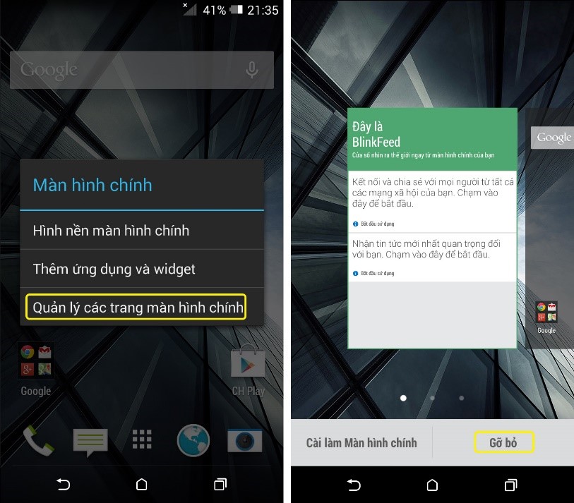 Thủ thuật HTC Desire 816G - Vô hiệu hóa BlinkFeed thu-thuat-htc-desire-816g-vo-hieu-hoa-blinkfeed