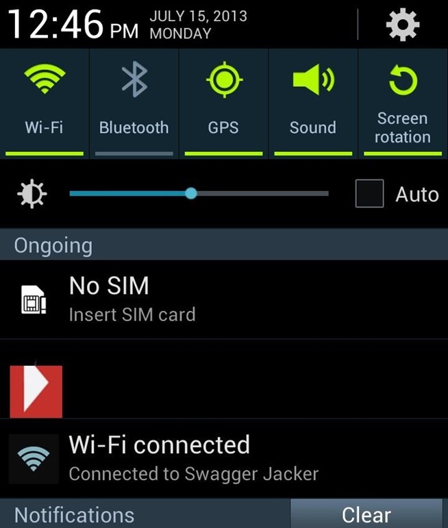 Thủ thuật Samsung Trend Plus - Điều chỉnh nhanh độ sáng/tối màn hình Thủ thuật Samsung Trend Plus - Điều chỉnh nhanh độ sáng/tối màn hình