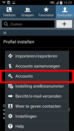 Thủ thuật Samsung Galaxy Core Prime - Đồng bộ danh bạ