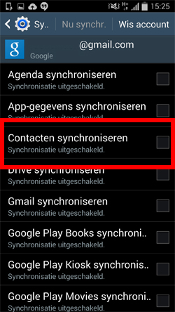 Thủ thuật Samsung Galaxy Core Prime - Đồng bộ danh bạ