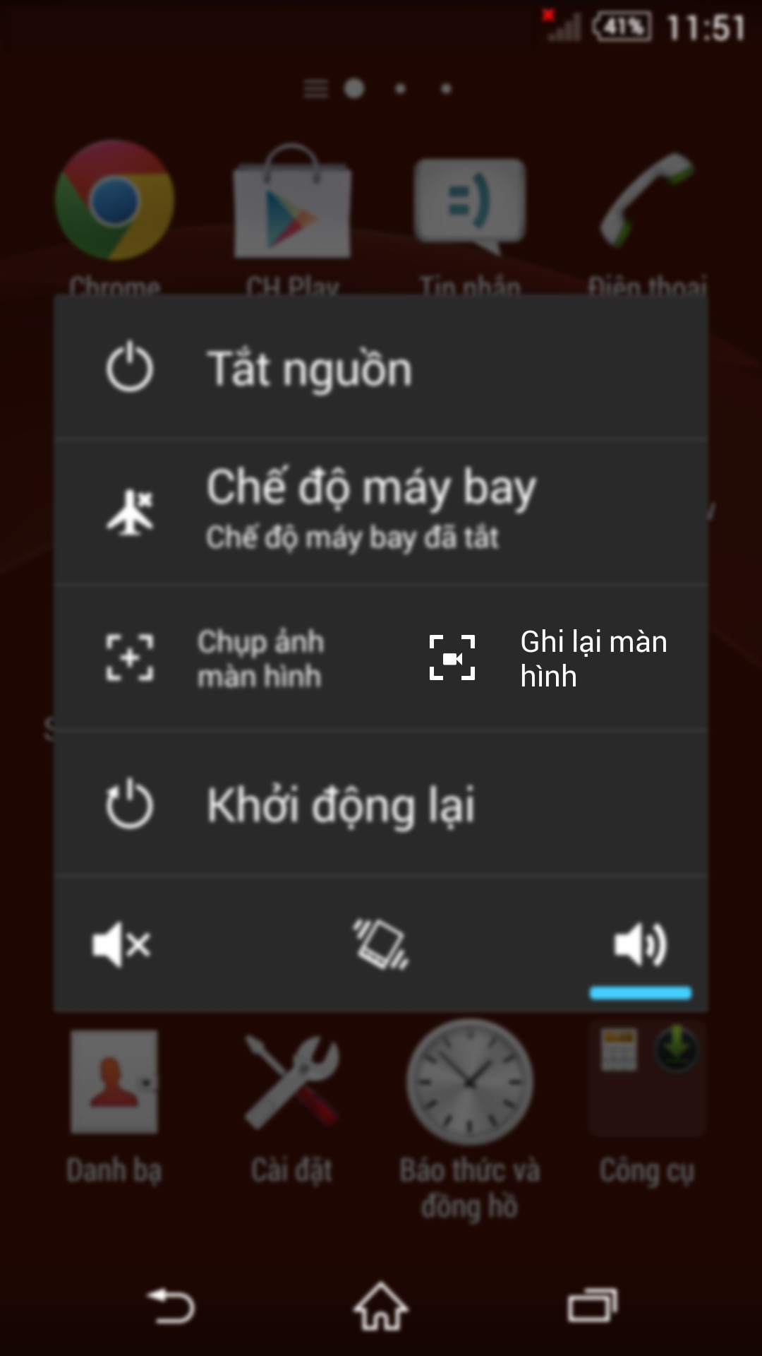 tips sony xperia z3 quay phim man hinh