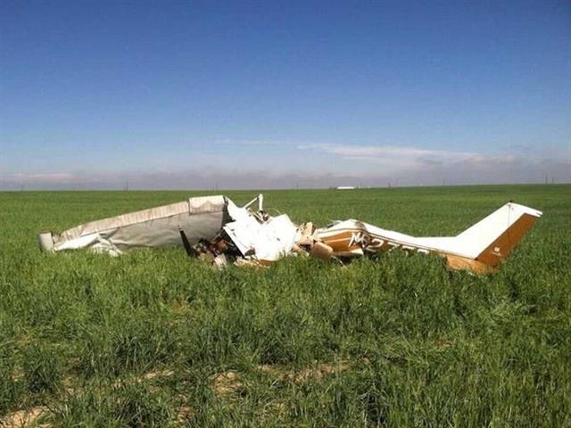 Chiếc máy bay bị rơi            