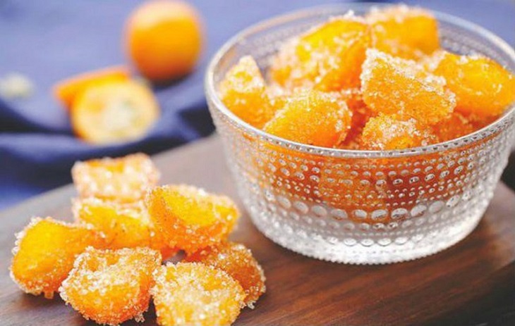 Phủ một lớp đường trắng l&ecirc;n tr&ecirc;n mứt gi&uacute;p bảo quản l&acirc;u hơn