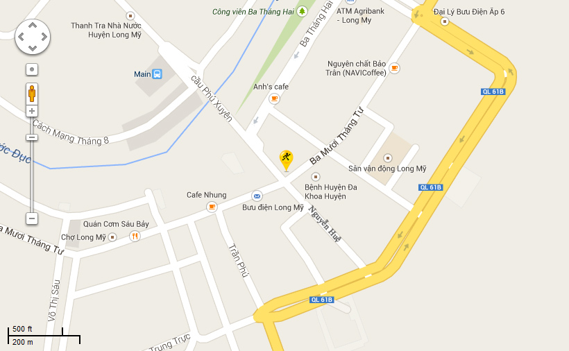 bản đồ thegioididong long mỹ