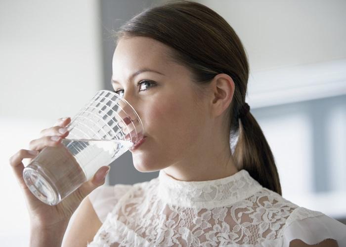 Drink plenty of water, eat porridge after vomiting