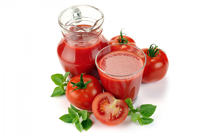 giải rượu bằng cà chua