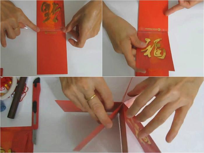 Fold and secure 3 pairs of envelopes to create a notebook-like shape