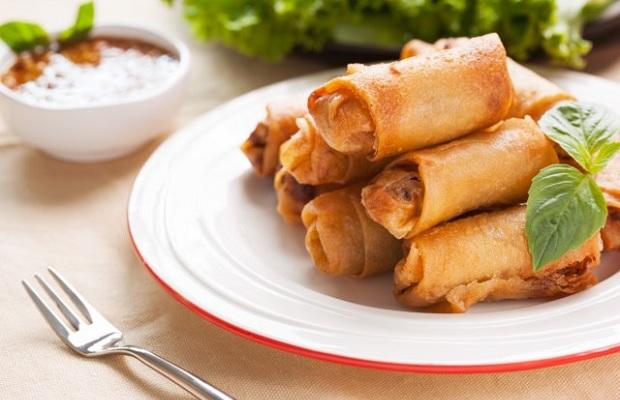 Preserving spring rolls