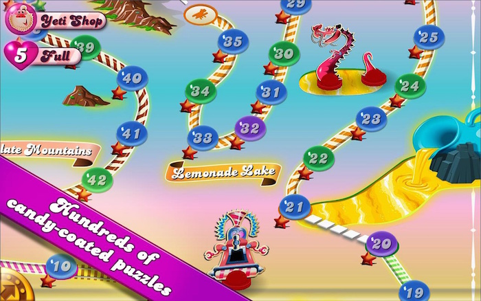 Candy Crush Saga - Game di động mang lại hơn 1 tỷ USD doanh thu năm vừa qua