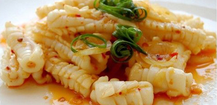 Bước 3 Thành phẩm Mực xào sa tế