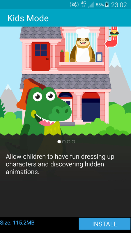 Ứng dụng Kids Mode