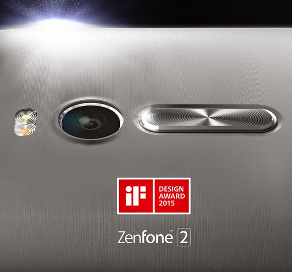 Asus Zenfone 2 vừa giành được giải thưởng IF Design Award 2015