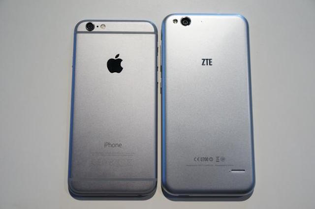 iPhone 6 và ZTE Blade 6