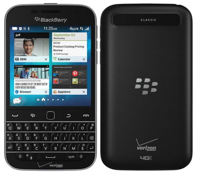 BlackBerry Classic không camera