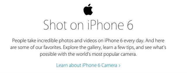 Apple mở thêm một mục mới trên website của hãng